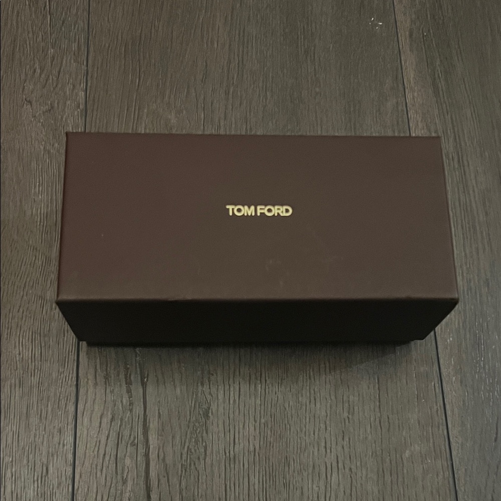 Tom Ford Dark Brown Glasses Case